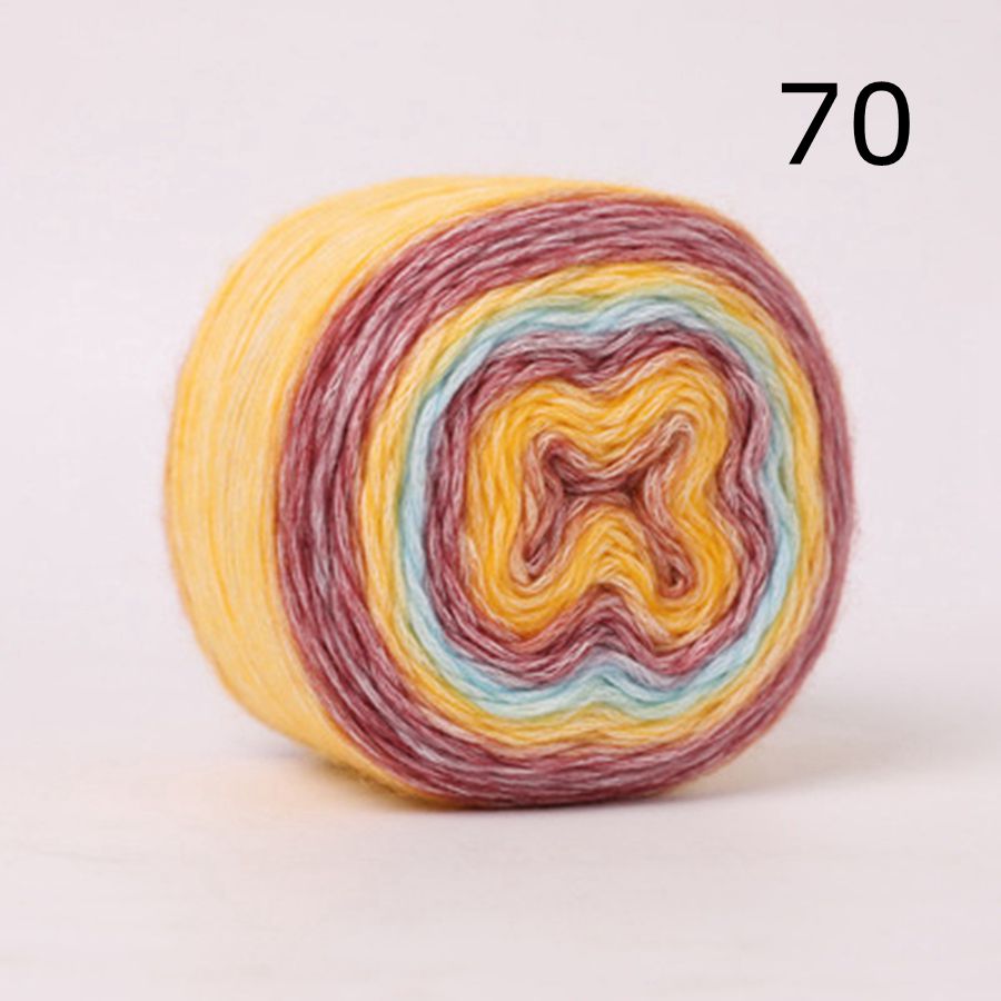 Multicolor Yarn Hand Knitting Yarn Crochet Soft Warm Yarn - Temu